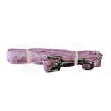 Doggie Design Pink Silver Brocade Jeweled Plush Faux Minky Fur Harness Vest with matching Leash - Daisey's Doggie Chic