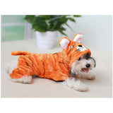 Cute Green Dragon Cartoon Character Plush Costume Pajama Coat for Dogs - Assorted Characters in 5 Sizes - Daisey's Doggie Chic