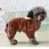 Cute Green Dragon Cartoon Character Plush Costume Pajama Coat for Dogs - Assorted Characters in 5 Sizes - Daisey's Doggie Chic