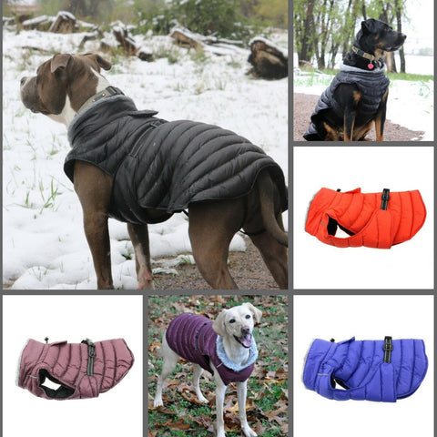 Quilted Puffer Jacket Vest available in 4 Colors - Daisey's Doggie Chic