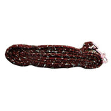 Doggie Design "Red 'n Black Tweed"  Plush Minky Fur Harness Vest with matching Leash - Daisey's Doggie Chic