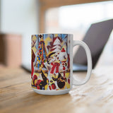 BEST1A Daisey Christmas Floating Candy Art Mug 15oz - Daisey's Doggie Chic