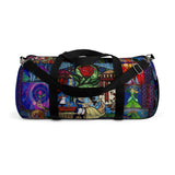 Beauty and the Beast Tale as Old as Time Storybook Scenes Illustrated Duffel Bag - Sizes Small or Large - Daisey's Doggie Chic