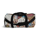 Exclusive Pet Art Duffel Bag - Candy Chef Dogs in the Kitchen - Season Everything with Love - Sizes S or L - personalize - Daisey's Doggie Chic