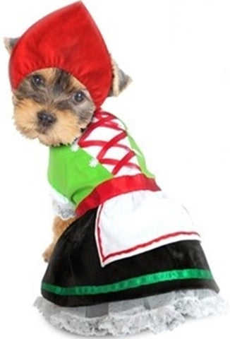 Oktoberfest Bavarian Alpine Girl -  Dog Costume - Daisey's Doggie Chic
