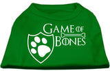 Game of Bones Logo Tee Shirt in 14 Color Choices - Daisey's Doggie Chic