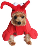 Plush Red Lobster Costume for Dogs - Daisey's Doggie Chic
