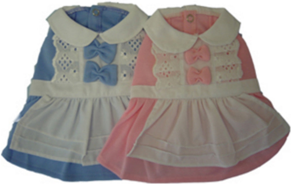 Alice in Wonderland Costume Dress in  Choice of  Blue Alice or Pink Maid - Daisey's Doggie Chic