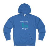 Corgi-ally Playful - Pet Corgi Themed Unisex French Terry Hoodie - Adult sizes XS thru 3XL - available in 10 Colors - Daisey's Doggie Chic
