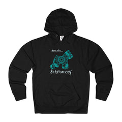 Schnauzzy - Schnauzer pet Themed Unisex French Terry Hoodie - Adult sizes XS thru 3XL - available in 10 Colors - Daisey's Doggie Chic