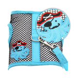 "Under The Sea" Octopus Pirate Cool Mesh Harness Vest and matching Leash Set - Daisey's Doggie Chic