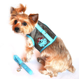 "Under The Sea" Octopus Pirate Cool Mesh Harness Vest and matching Leash Set - Daisey's Doggie Chic