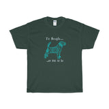 Beagle Themed Crewneck T-Shirt - To Beagle or Not To Be logo -  Adult (Unisex) Sizes S,M,L,XL,2XL in 19 colors - Daisey's Doggie Chic