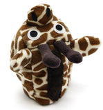 Plush Giraffe Full Character Hat with Mane - Includes Charm Accessory - Pet Sizes XS to XL - Daisey's Doggie Chic