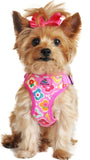 Wrap-Snap-n-Go  Choke-Free Harness in Maui Pink - Daisey's Doggie Chic